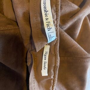 Abercrombie & Fitch Vegan Suede Jacket